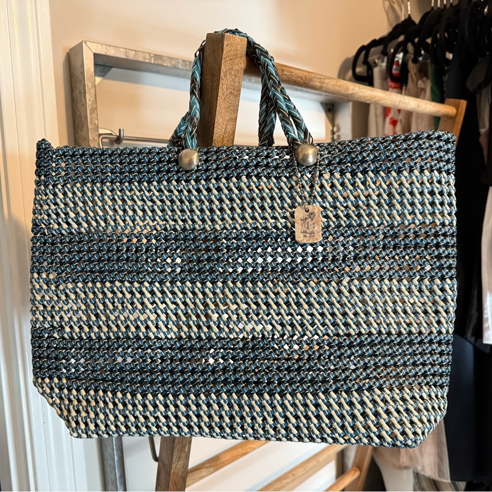 Sun n’ Sand Woven Tote Bag